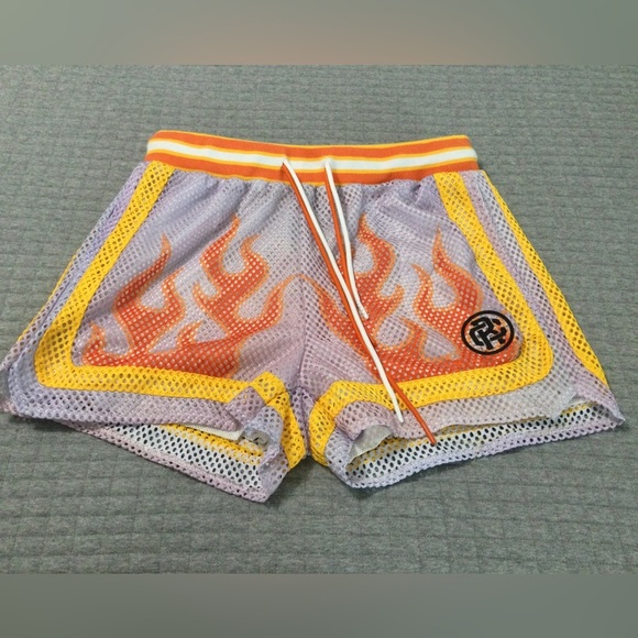 Smoke Rise Women’s Flame Mesh Penny Shorts Size M - Picture 1 of 6